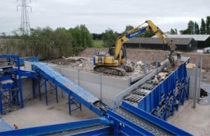 Conveyors at the Atlantic Recycling MRF from Blue Machinery
